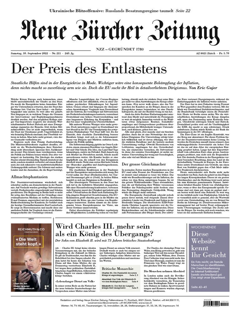 20220910-Neue Zuercher Zeitung