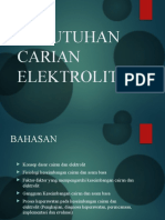 Kebutuhan Carian Elektrolit