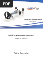 Maintenance and Repair Manual