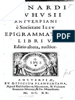 Bauhuis, B. (1620) - Epigrammatum Libri V Libro 2