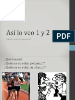 Así Lo Veo 1 y 2 - Gramática