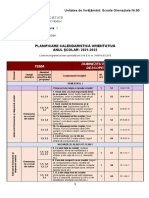 Planificare Religie 2021-2022