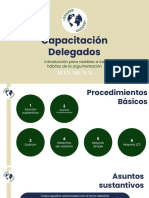 Capacitación MAX MUN IX Delegados (Basics)