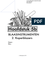 Hoofdstuk 5 - Koperen Blaasinstrumenten - Leerlingen