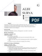 Contoh (Template) CV 1