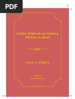Peirce Como Tornar as Nossas Ideias Claras