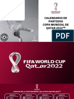 Calendario Mundial de Futbol