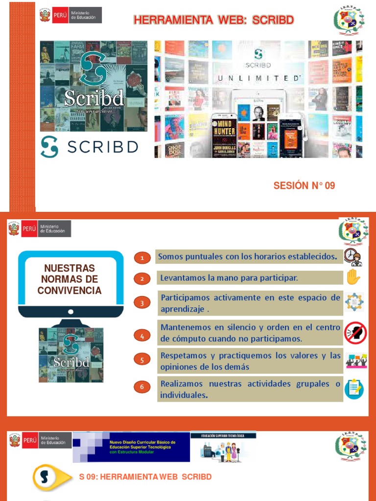 Uso de Scribd para Publicar Documentos | PDF | Red mundial | Internet y web