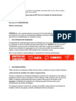 Contestacao Defesa Horas Extras Regime Compensatorio Domingo e Feriados Intervalos