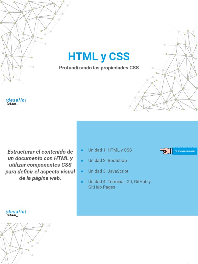 Presentación - Profundizando Las Propiedades CSS | PDF | HTML ...