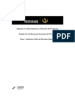 Tema 1-Desarrollar El Plan de Recursos Humanos