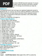 Elite KB300 Wireless Keyboard Manual | PDF | Bluetooth | Computer Keyboard