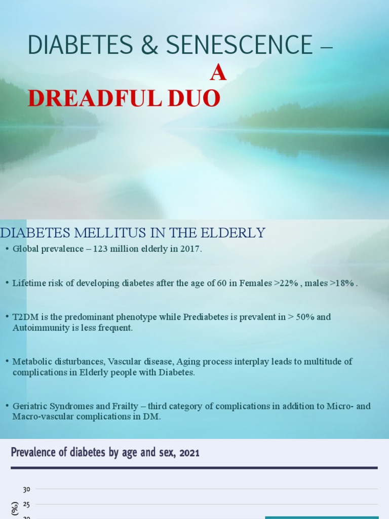 DIABETES IN THE ELDERLY PDF Diabetes Dementia