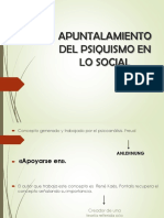 Apuntalamiento Del Psquismo Desde Lo Social