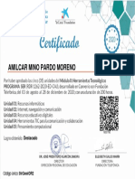 Certificado de Aprobacin