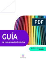 Guía de Comunicación Inclusiva