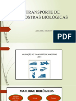 Transporte de Amostras Biológicas