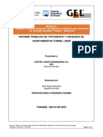 8.0 Trabajos de Topografia y Chequeo de Asentamientos