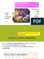 Lesson 2 - Love-S Philosophy 2022