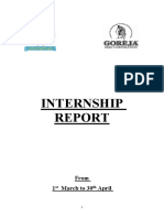 Muhammad Hamza Internship Report