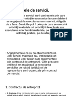 Contractele de Servicii