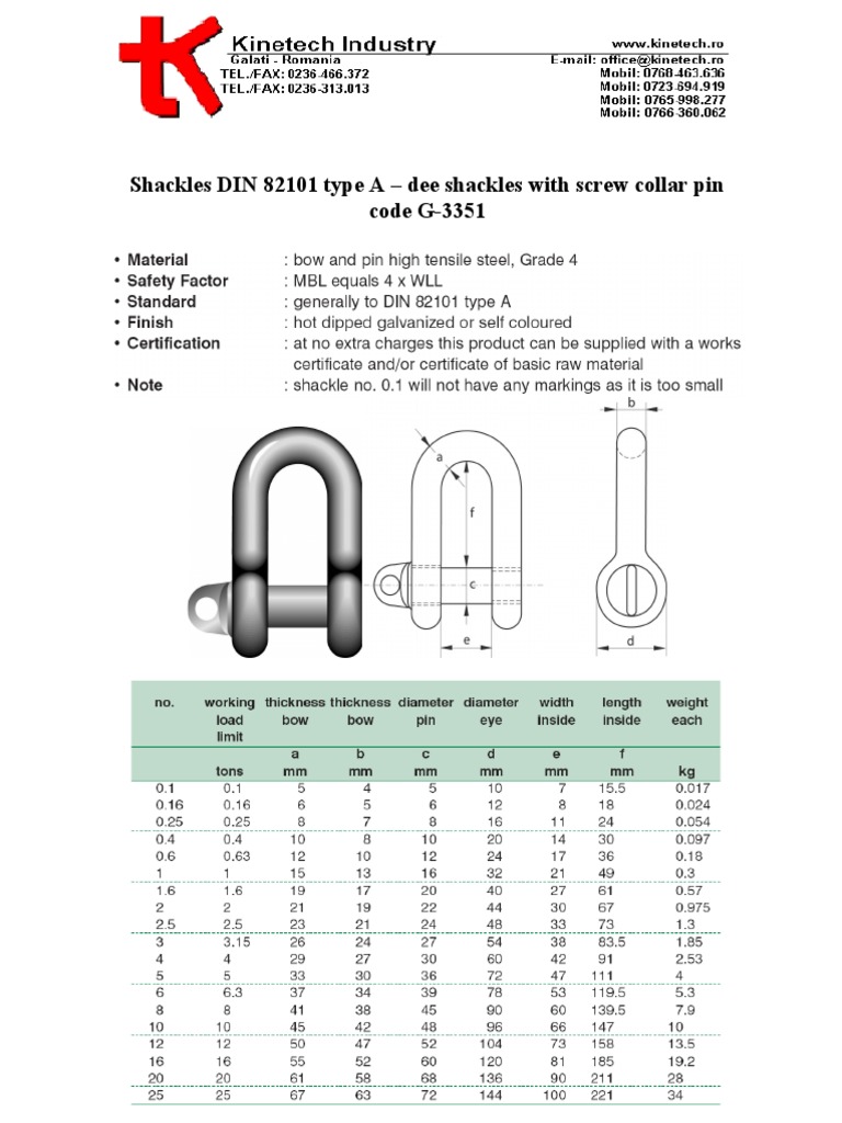 DIN 82101 Type A | PDF