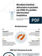Microbiota Intestinal - Alteraciones en Pacientes Con COVID-19 y Posibles Intervenciones Terapéuticas