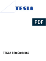 Navod TESLA EliteCook K50