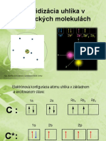 1 - Hybridizácia Atómu C V Org. Molekulách