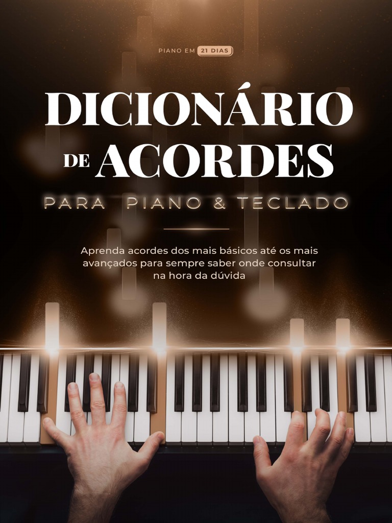 05 Dicionario De Acordes Para Piano Teclado Pdf Acorde