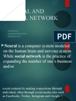 Neural and Social Network
