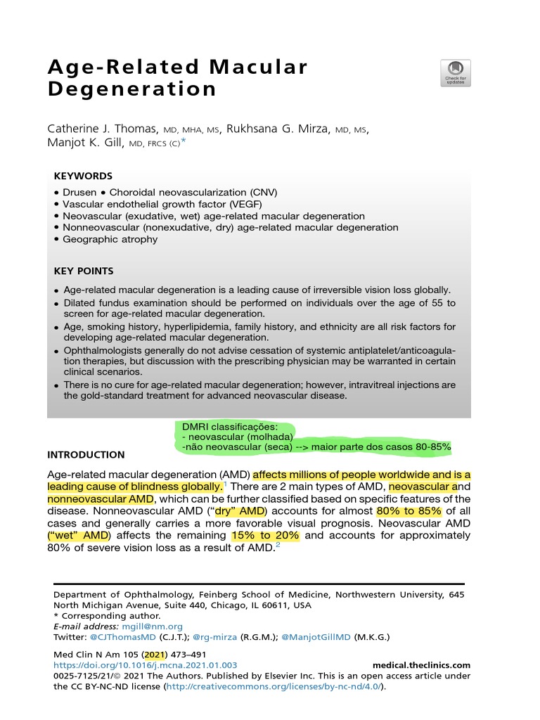 age-related macular degeneration | PDF