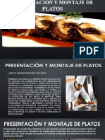 Presentación y Montaje de Platos 1
