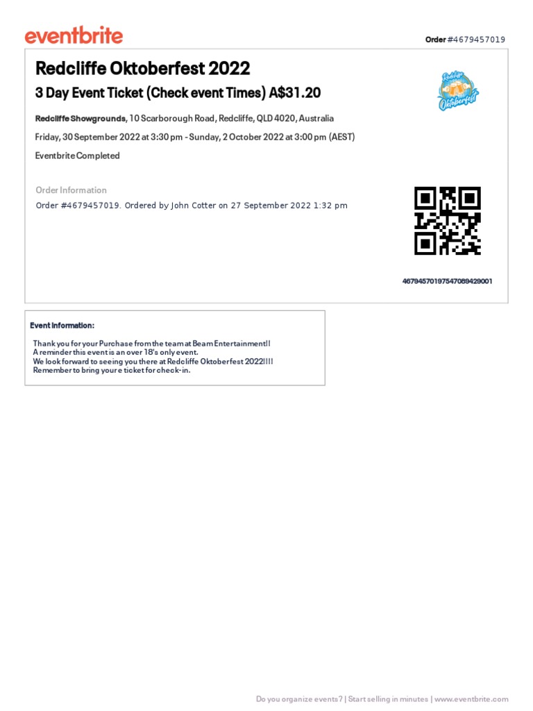 Octoberfest Tickets PDF Festival Munich