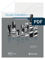Anuario Estadistico 2007