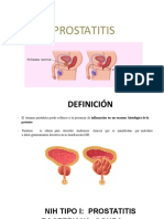 Prostatitis Presentación