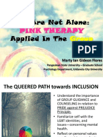 Pink Therapy and The Group LGBT Affirmat