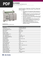 Micro850 2080-L50E-48QBB Datasheet | PDF | Programmable Logic ...