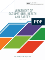 (Nelson Series in Human Resources Management) Kevin Kelloway, Lori Francis, Bernadette Gatien, - Management of Occupational Health and Safety - Eighth Edition-Nelson (2021)