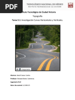Tarea 5.1 Investigación Curvas Horizontales y Verticales.