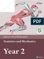 Edexcel A Level Mathematics Statistics and Mechanics Year 2 by Greg Attwood Et Al.