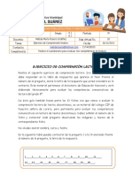 Guia 10 Ejercicio de Comprension Lectora 8° Castellano Melida