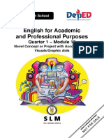 English For Academic and Professional Purposes: Quarter 1 - Module 10
