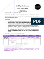 Horario de Examenes Medio Parcial II