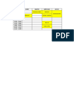 Horario de Matricula 2023A