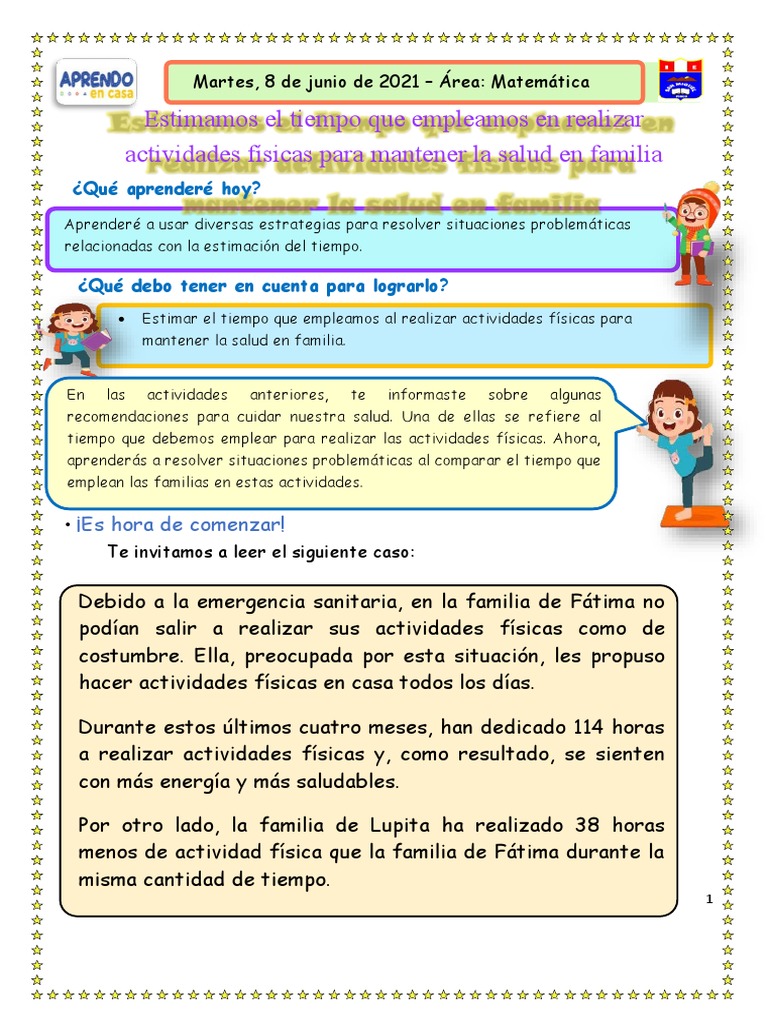 SM1 Estimamos El Tiempo Que Empleamos S3 PDF