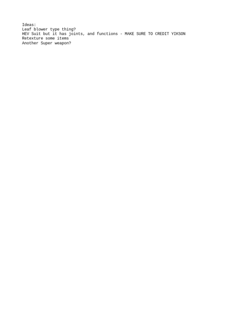 Things To Do | PDF