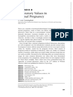 Protocols For High-Risk Pregnancies - 2010 - Queenan - Appendix B Laboratory Values in Normal Pregnancy