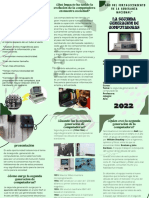 Tríptico de La Segunda Generación de Computadoras