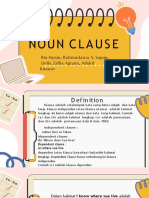 Noun Clause - Group 3